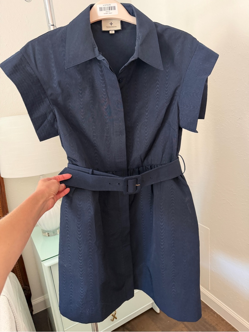 Tuckernuck Navy Short Chloe Dress